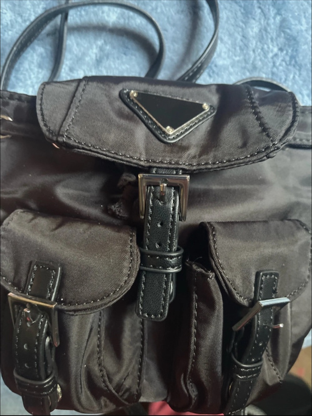 Mini Black Backpack - Picture 3 of 6